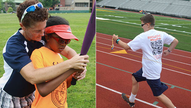 Sports Camp Empowers Kids With Visual Impairments